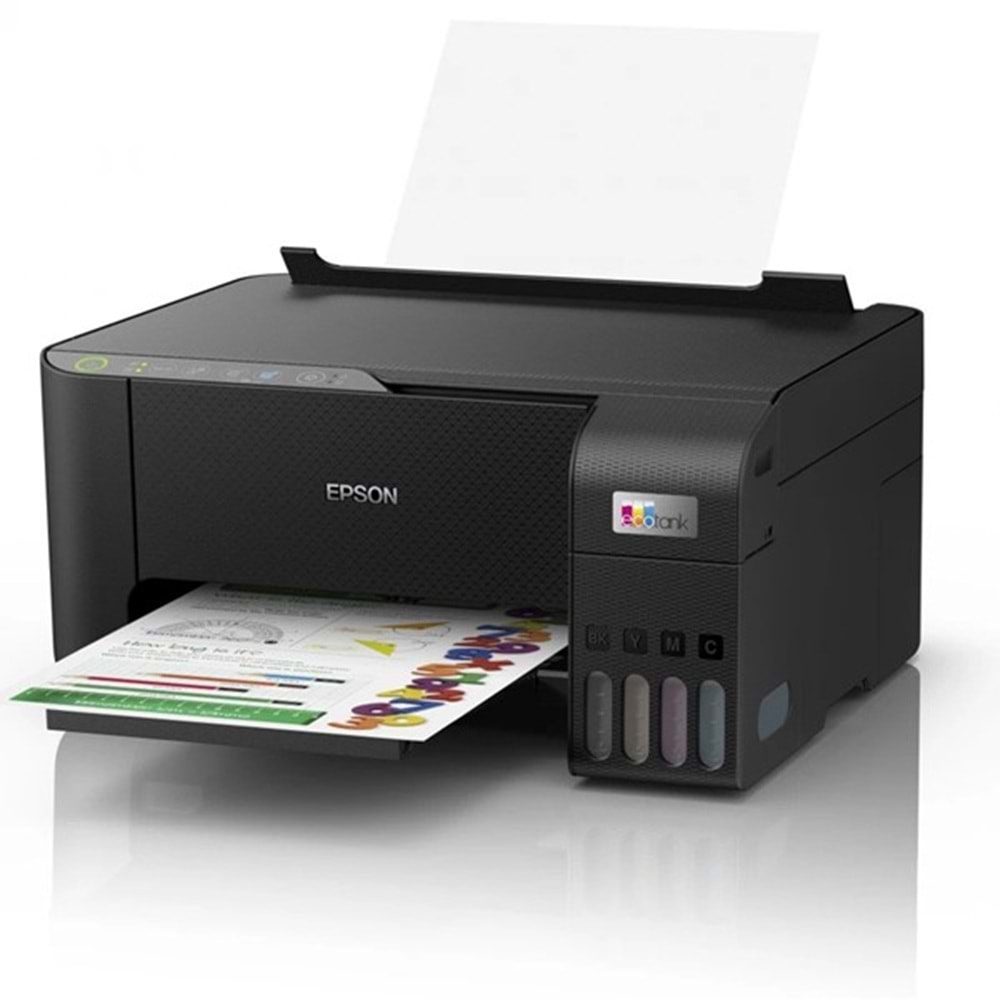 EPSON A4 Renkli L3250 Çok Fonksiyonlu Tanklı Yazıcı USB 2.0,Kablosuz