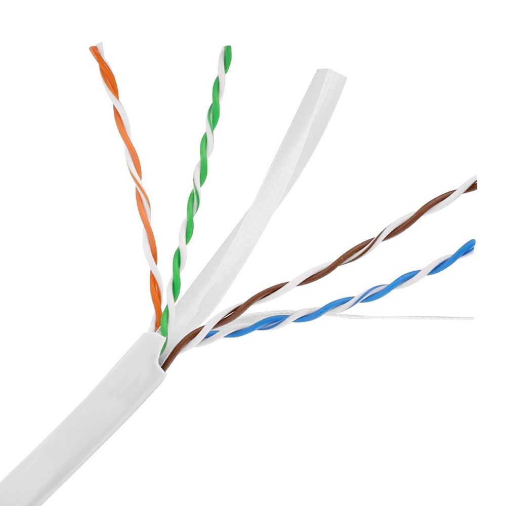 Hytech 305metre CAT6 Utp 25AWG Gri Kablo HY-CAT600