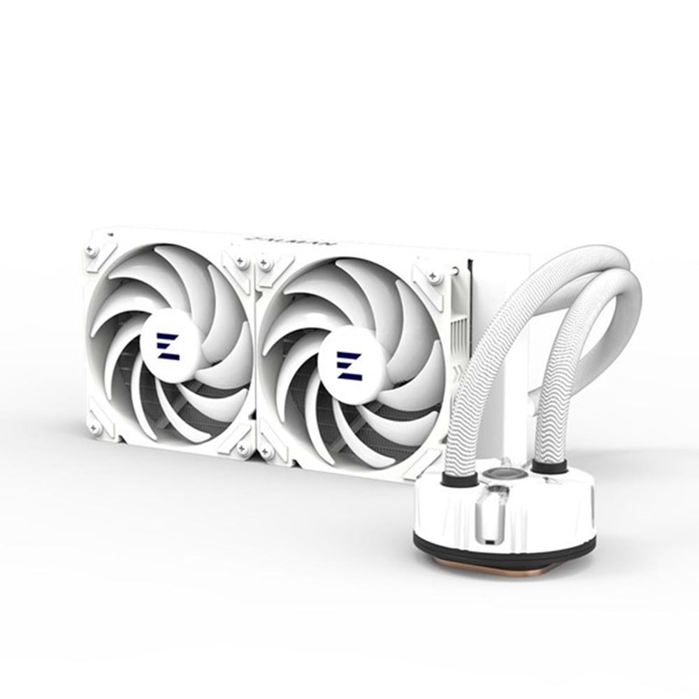 ZALMAN 240mm RESERATOR5-Z24-WH RGB Sıvı Soğutmalı AM5-1700p İşlemci Fanı Beyaz
