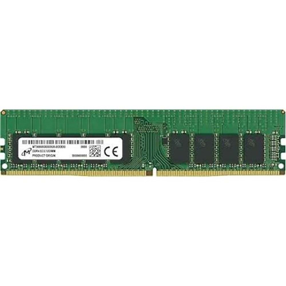 MICRON 32GB DDR4 ECC RDIMM 3200MHz 1Rx4 SUNUCU RAM MTA18ASF4G72PZ-3G2E1