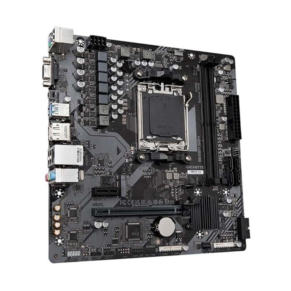 GIGABYTE B650M-S2H DDR5 HDMI DP PCIe 16X v4.0 AM5 mATX