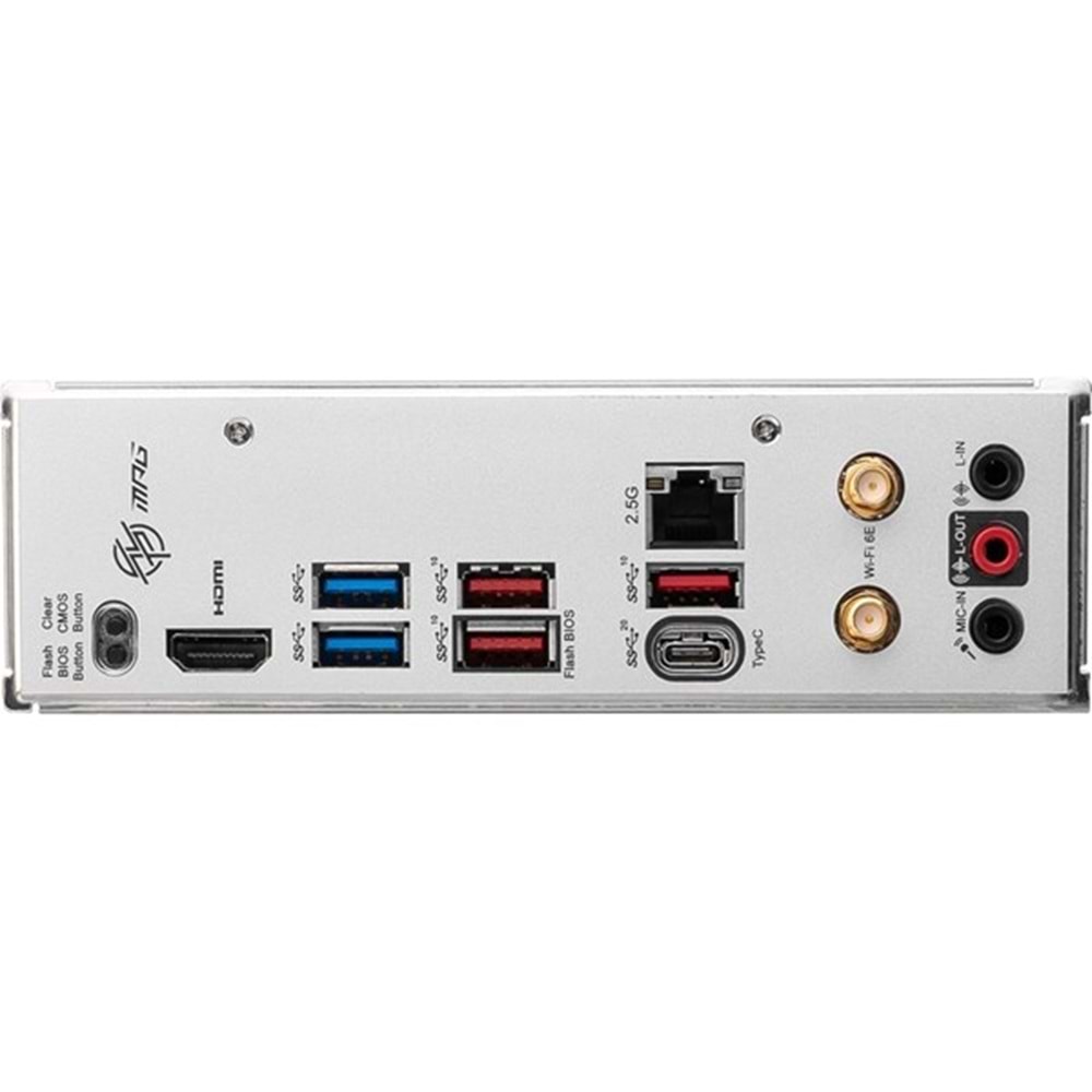 MSI MPG B650I EDGE WIFI-6E DDR5 HDMI DP PCIE 4.0 AM5 mITX