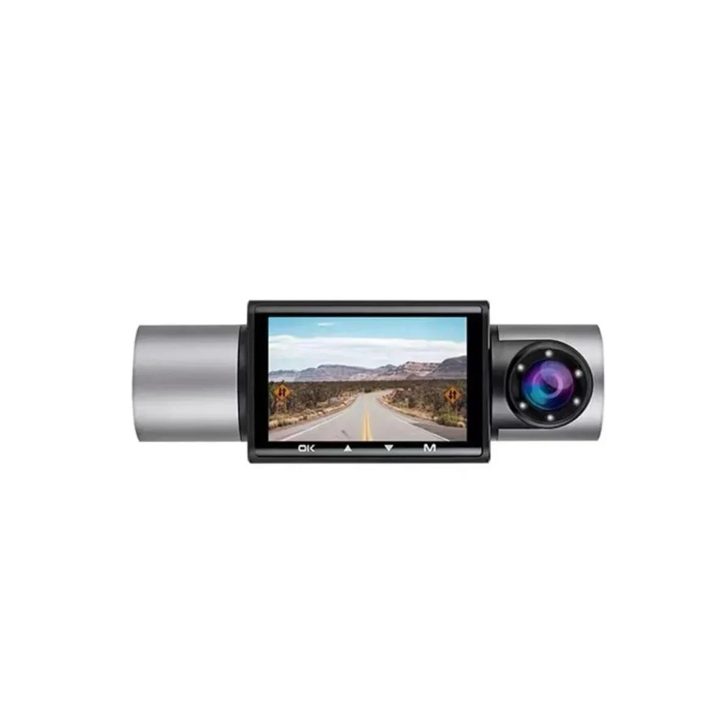 TWOGO GO-XRAY2 Day Night GPS Araç İçi Kamera Geniş Açı Çift Ekran