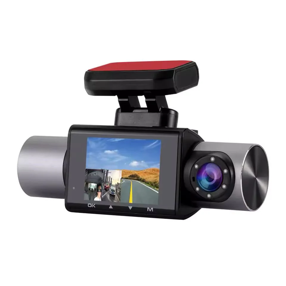 TWOGO GO-XRAY2 Day Night GPS Araç İçi Kamera Geniş Açı Çift Ekran