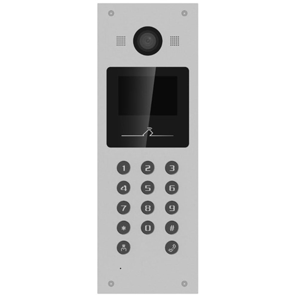 HIKVISION DS-KD3003-E6 Görüntülü Kapı İstasyonu Fiziki Buton
