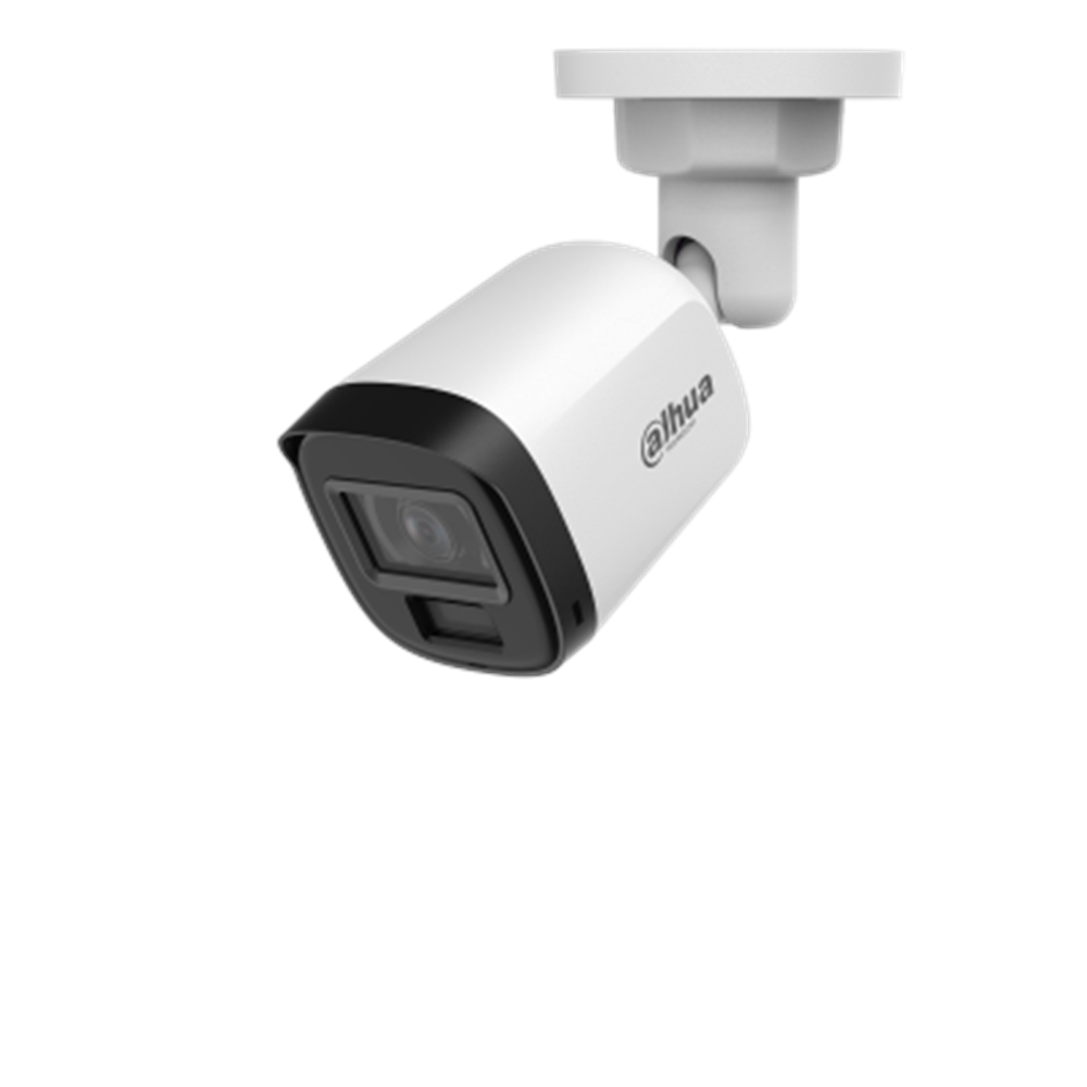 DAHUA 2MP Bullet 3.6mm Analog Kamera Akıllı Işıklı Sesli HAC-B1A21P-U-IL-A
