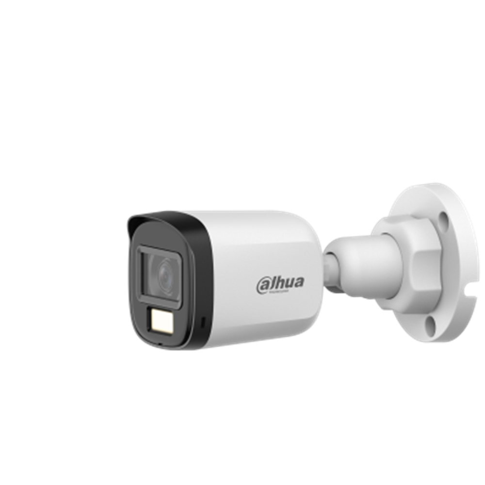 DAHUA 2MP Bullet 3.6mm Analog Kamera Akıllı Işıklı Sesli HAC-B1A21P-U-IL-A