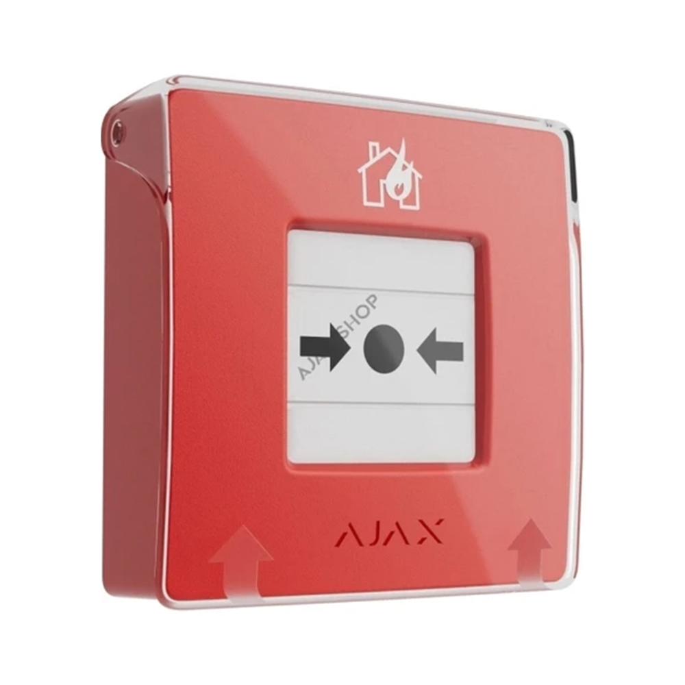 AJAX Manual Call Point Kablosuz Kırbas Buton Kırmızı