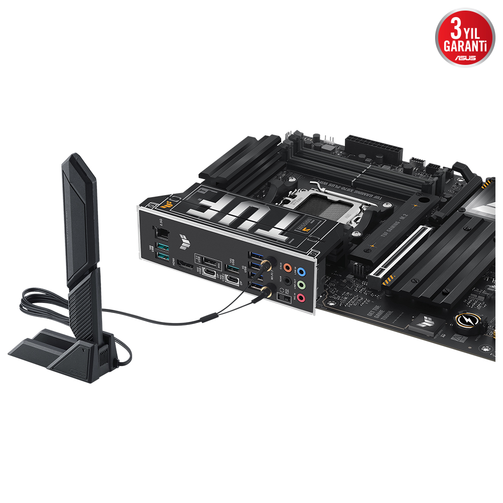 ASUS TUF GAMING X870-PLUS WIFI-7 DDR5 HDMI DP PCIE 5.0 AM5 ATX