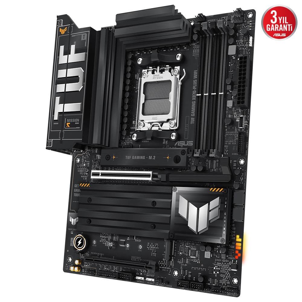 ASUS TUF GAMING X870-PLUS WIFI-7 DDR5 HDMI DP PCIE 5.0 AM5 ATX