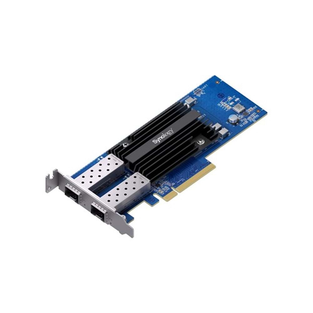SYNOLOGY E25G30-F2 2port SFP Fiber 25GbE Nas Sunucu Ethernet