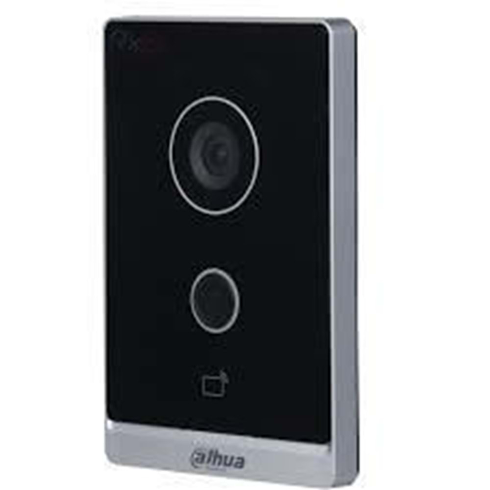 DAHUA DHI-VTO2211G-WP-S2 IP Kapı Zili WIFI Görüntülü Villa Tipi Siyah