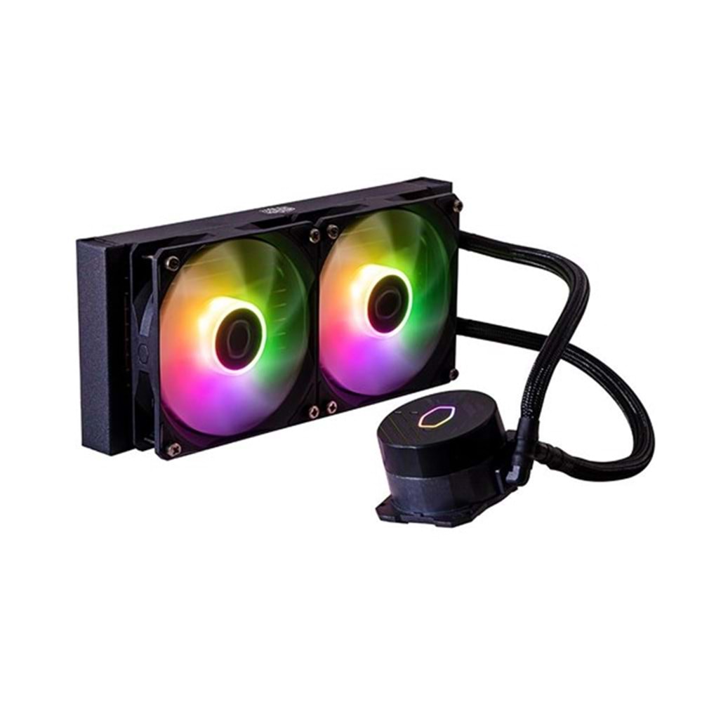 COOLERMASTER 240mm CORE 240L SPECTRUM MLW-D24M-A18PS-R1 ARGB Sıvı Soğutmalı AM5-1851p İşlemci Fanı