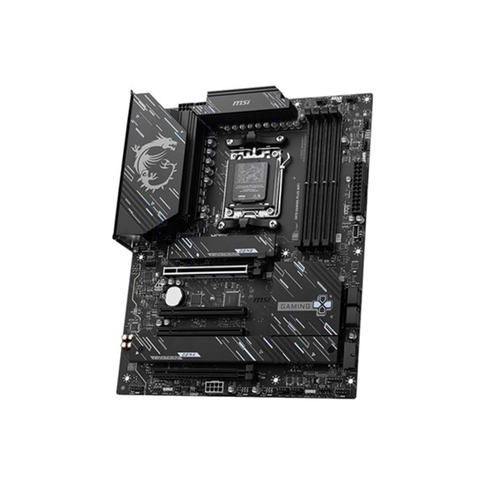 MSI X870 GAMING PLUS WIFI-7 DDR5 HDMI-USBC DP PCIe 16X v5.0 AM5 ATX