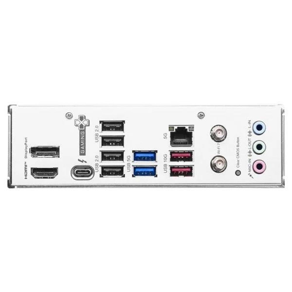 MSI B860 GAMING PLUS WIFI7 DDR5 HDMI-USBC DP PCIe 16X v5.0 1851p ATX