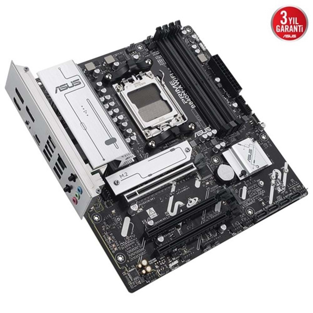 ASUS PRIME B840M-A WIFI6E DDR5 HDMI DP PCIE 4.0 AM5 mATX