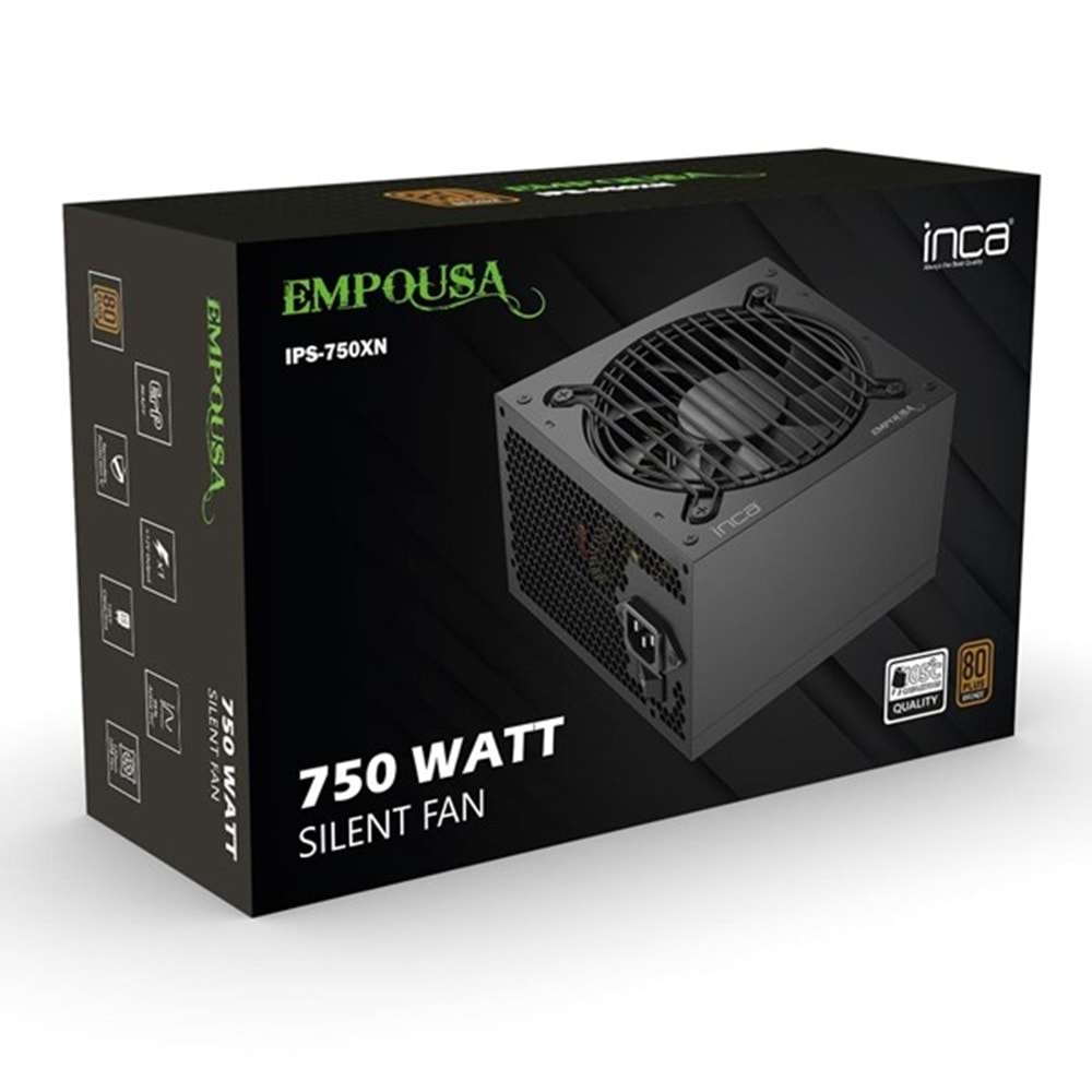 INCA 750W 80+ BRONZE EMPOUSA IPS-750XN Power Supply