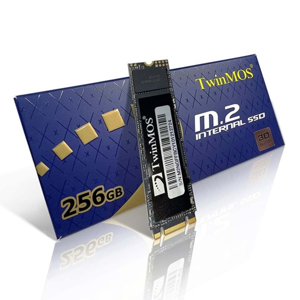 TWINMOS 256GB NGFFEGBM2280 580- 550MB/s M2 Sata Disk