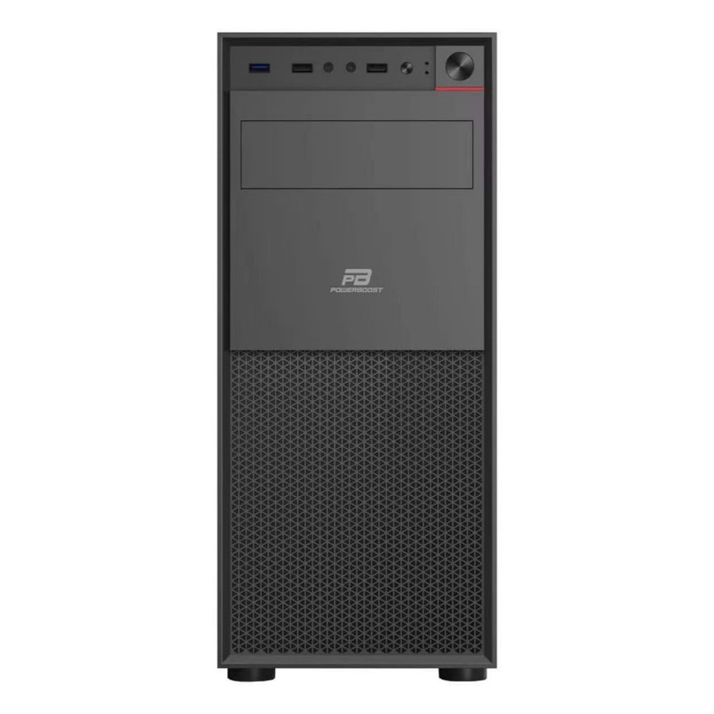 POWERBOOST 400W PB-A400B Standart Mid-Tower PC Kasası