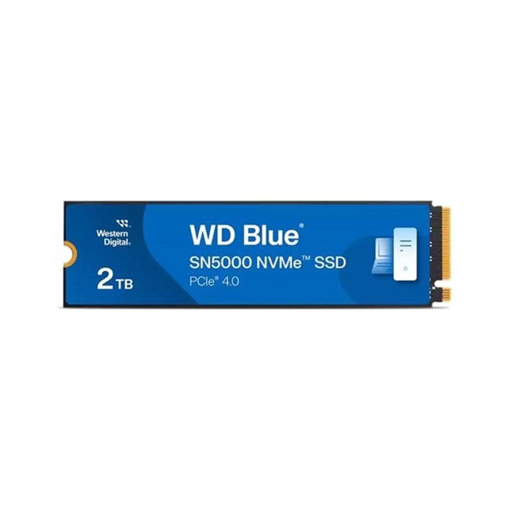 WD 2TB BLUE SN5000 WDS200T4B0E-00CNZ0 5150- 4850MB/s M2 NVME GEN4 Disk