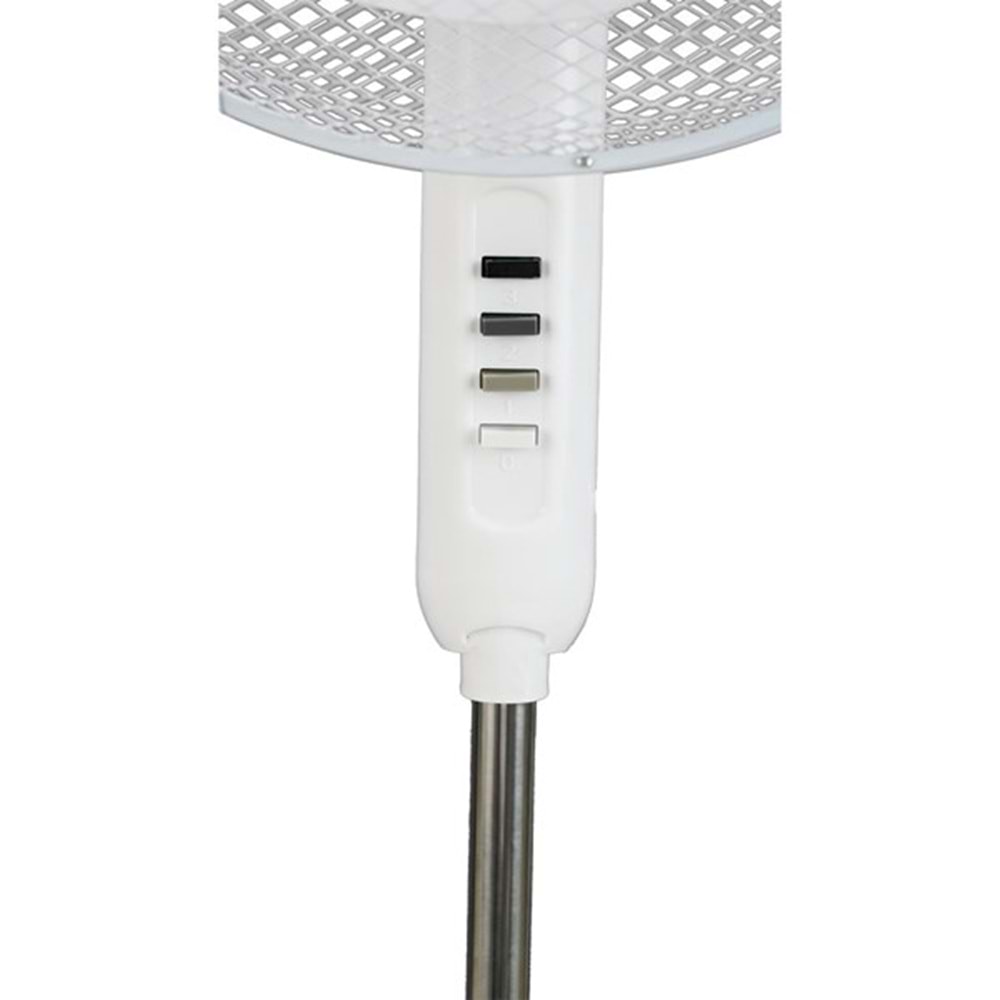 EVEREST FAN10 45W Ayaklı Vantilatör Beyaz