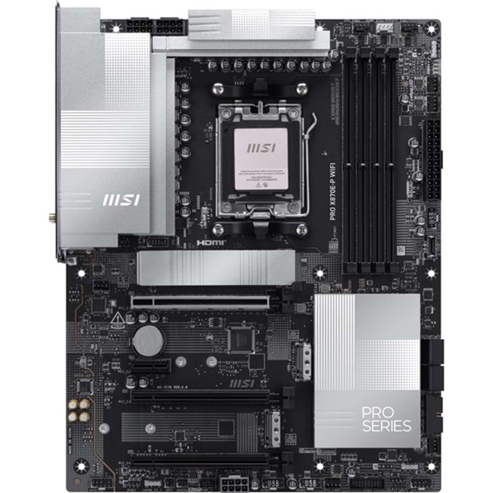 MSI PRO X870E-P WIFI7 DDR5 HDMI TYPE-C PCIE 5.0 AM5 ATX