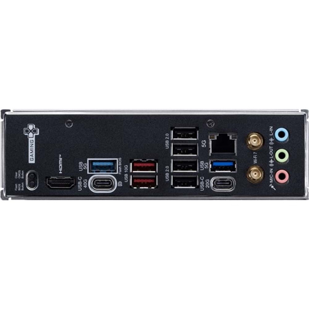 MSI X870E GAMING PLUS WIFI7 DDR5 HDMI TYPE-C PCIE 5.0 AM5 ATX