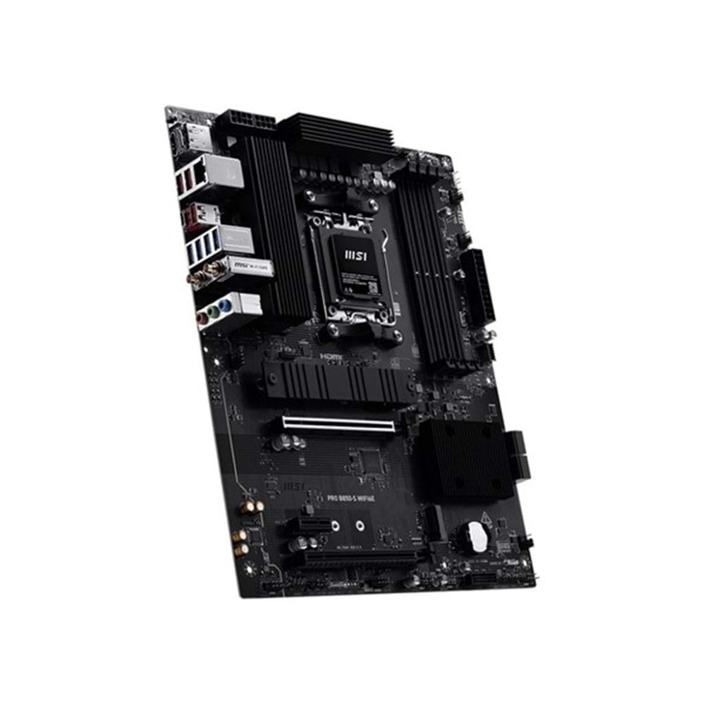 MSI PRO B850-S WIFI6E DDR5 HDMI-DP PCIE 5.0 AM5 ATX