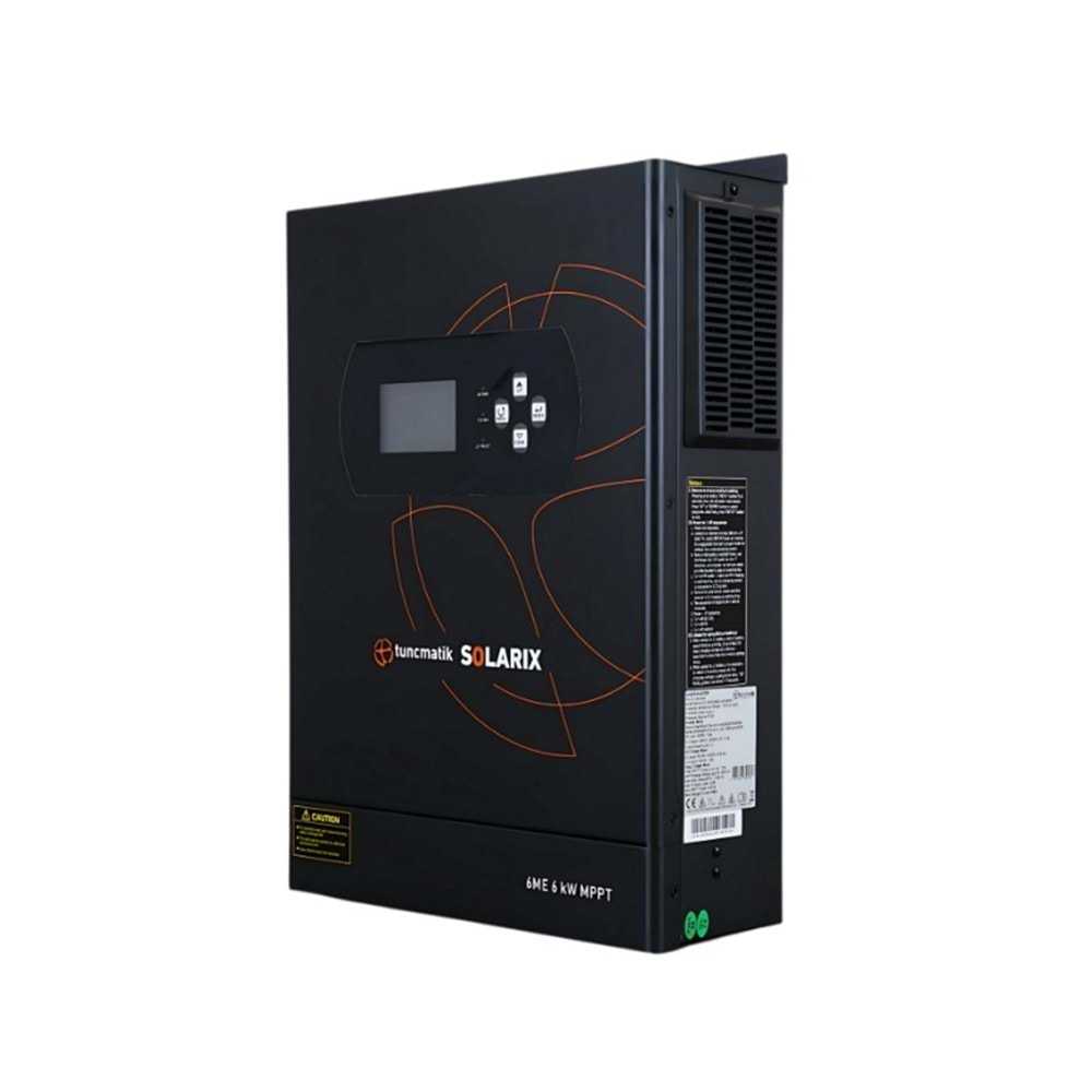 TUNÇMATİK 6kW SOLARIX TSK16103 48V 100A Akıllı OFF-GRID İnvertör
