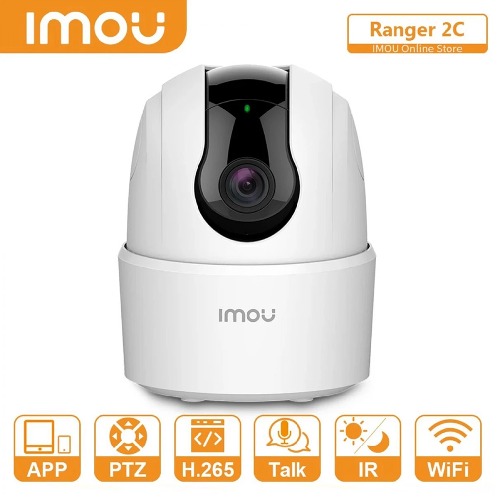 IMOU 3MP PT 3.6mm Wıfı Kablosuz Pan-Tilt IP Kamera Ranger 2C IPC-K2ECP-3H3W