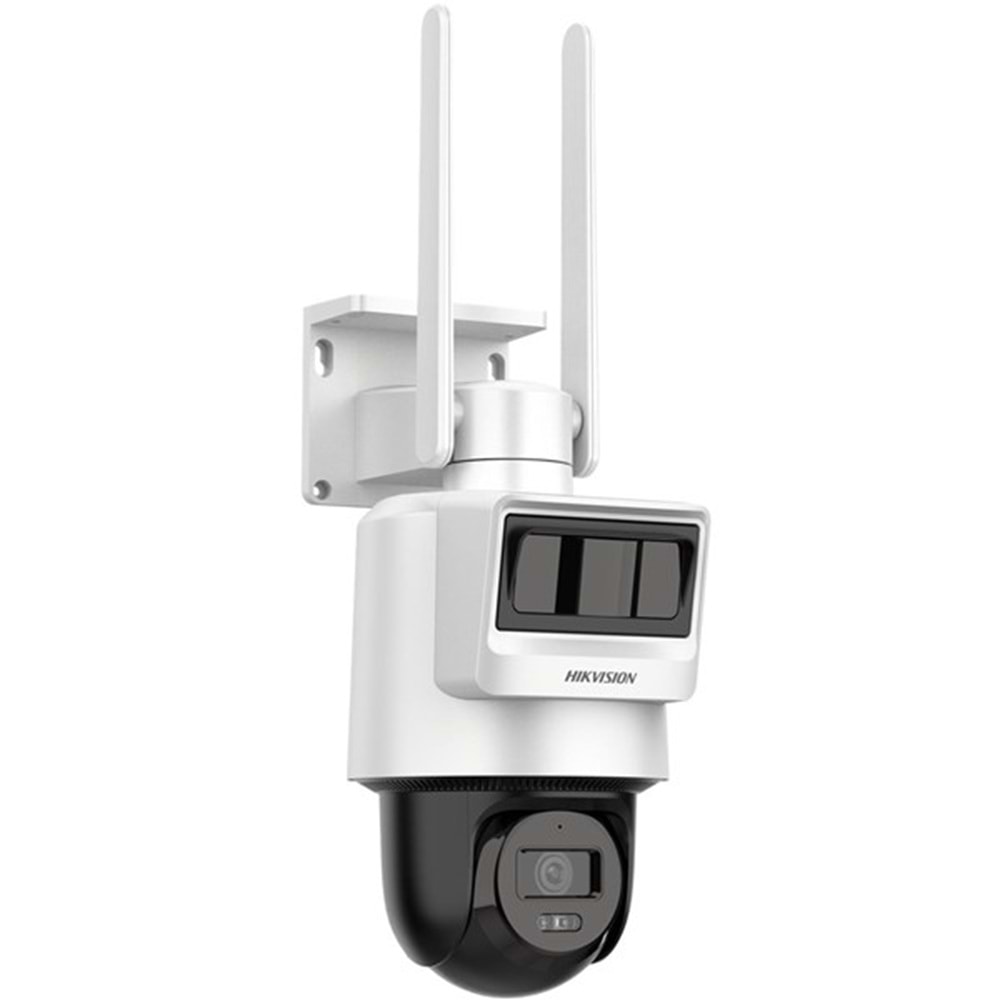 HIKVISION 4MP PT Speed Dome 2.8mm Pan-Tilt Solar IP Kamera (4G Sim Kart Destekli) DS-2DE2C400IWG-K/4G/C09S20
