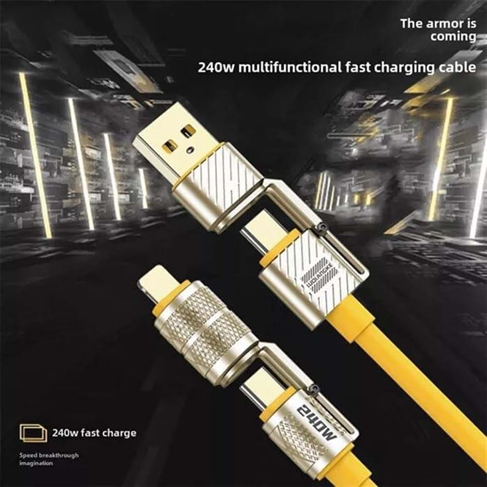 CODEGEN CDG-CNV88 Lightning 1.5 metre Şarj ve Data Kablosu 240W