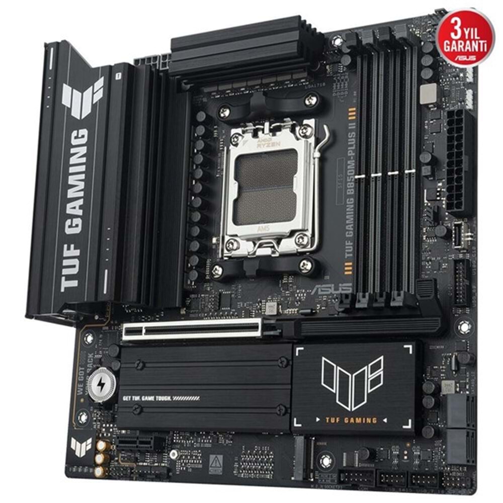 ASUS TUF GAMING B850M-PLUS II DDR5 HDMI DP PCIE 5.0 AM5 ATX