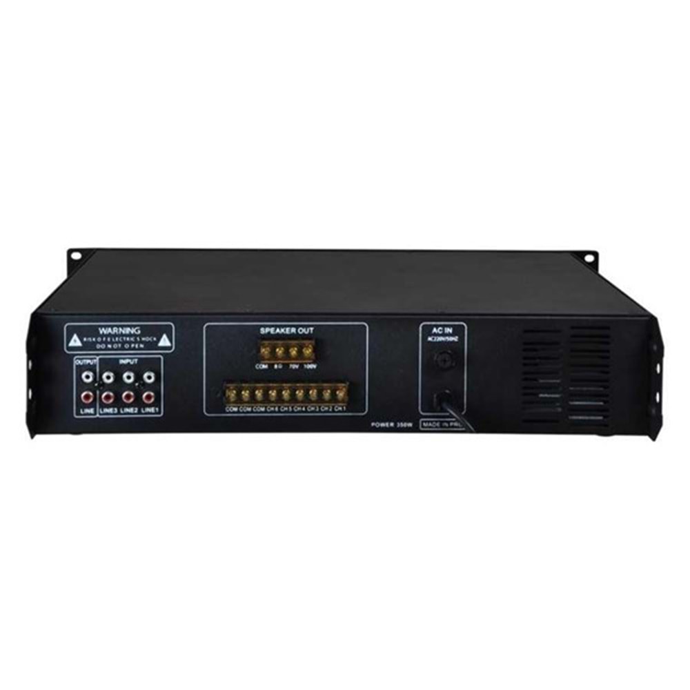 WESTA WM-2350U 6-bölgeli 100V-350w Mixer Amfi