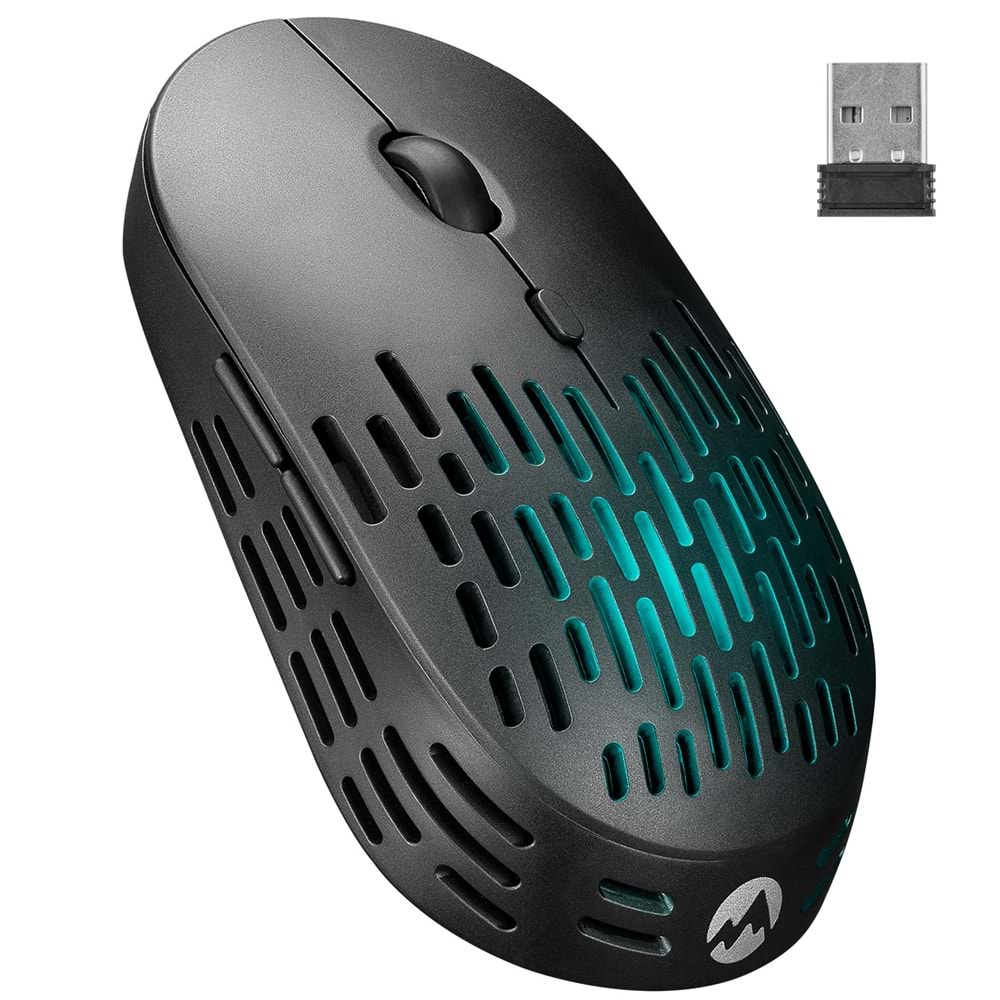EVEREST SM-W73 Kablosuz + Bluetooth Siyah Mouse