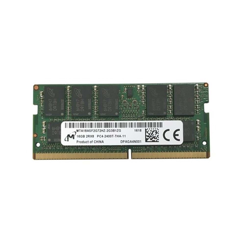 MICRON 16GB DDR4 2400MHZ ECC NOTEBOOK RAM VALUE MTA18ASF2G72HZ-2G3B1