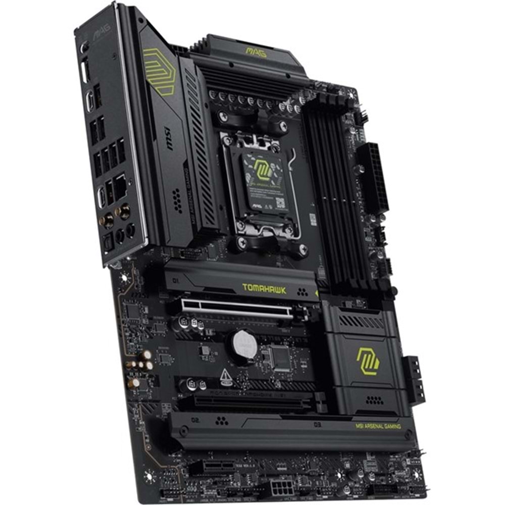 MSI MAG B850 TOMAHAWK WIFI7 DDR5 HDMI-USBC DP PCIE 5.0 AM5 ATX