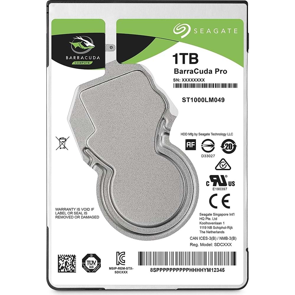 SEAGATE 1TB 2.5