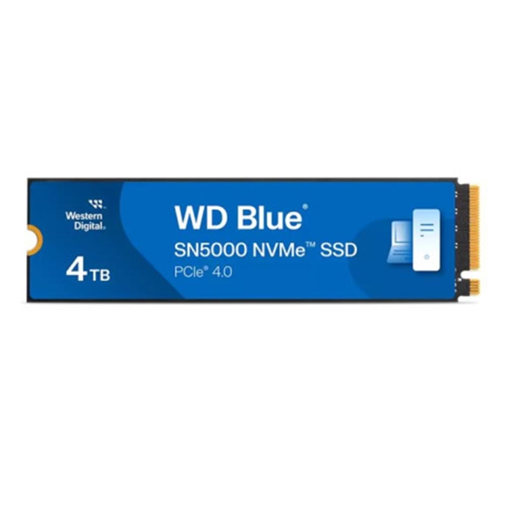 WD 4TB BLUE SN5000 WDS400T4B0E 5500- 5000MB/s M2 NVME GEN4 Disk
