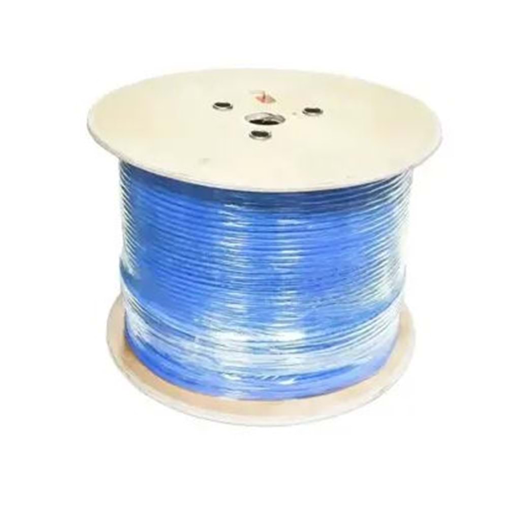 HCS 500metre H06-00402-DP1-FV0000 CAT6 U/UTP 23AWG LS0H Mavi Network Kablosu