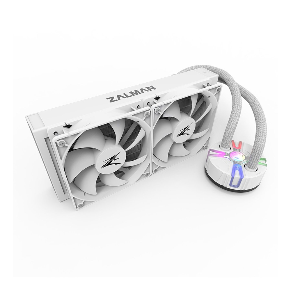 ZALMAN 240mm RESERATOR5-Z24-ARGB-WH ARGB AM5-1851p Sıvı Soğutmalı İşlemci Fanı Beyaz