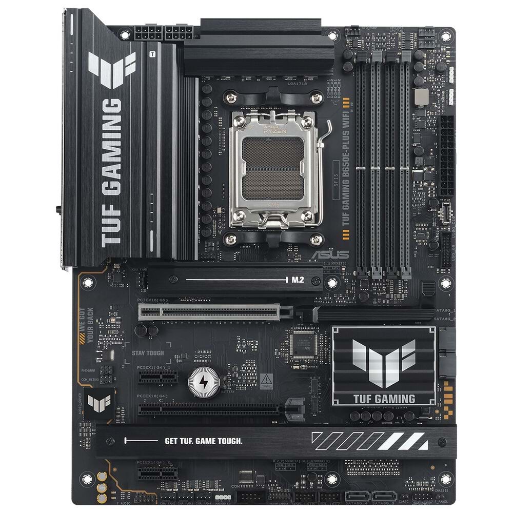 ASUS TUF GAMING B650E-PLUS WIFI6E DDR5 HDMI DP PCIe 16X v4.0 AM5 ATX