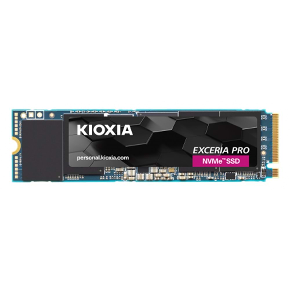 KIOXIA 1TB EXCERIA PRO LSE10Z001TG8 7300- 6400MB/s M2 PCIe NVMe Gen4 Disk