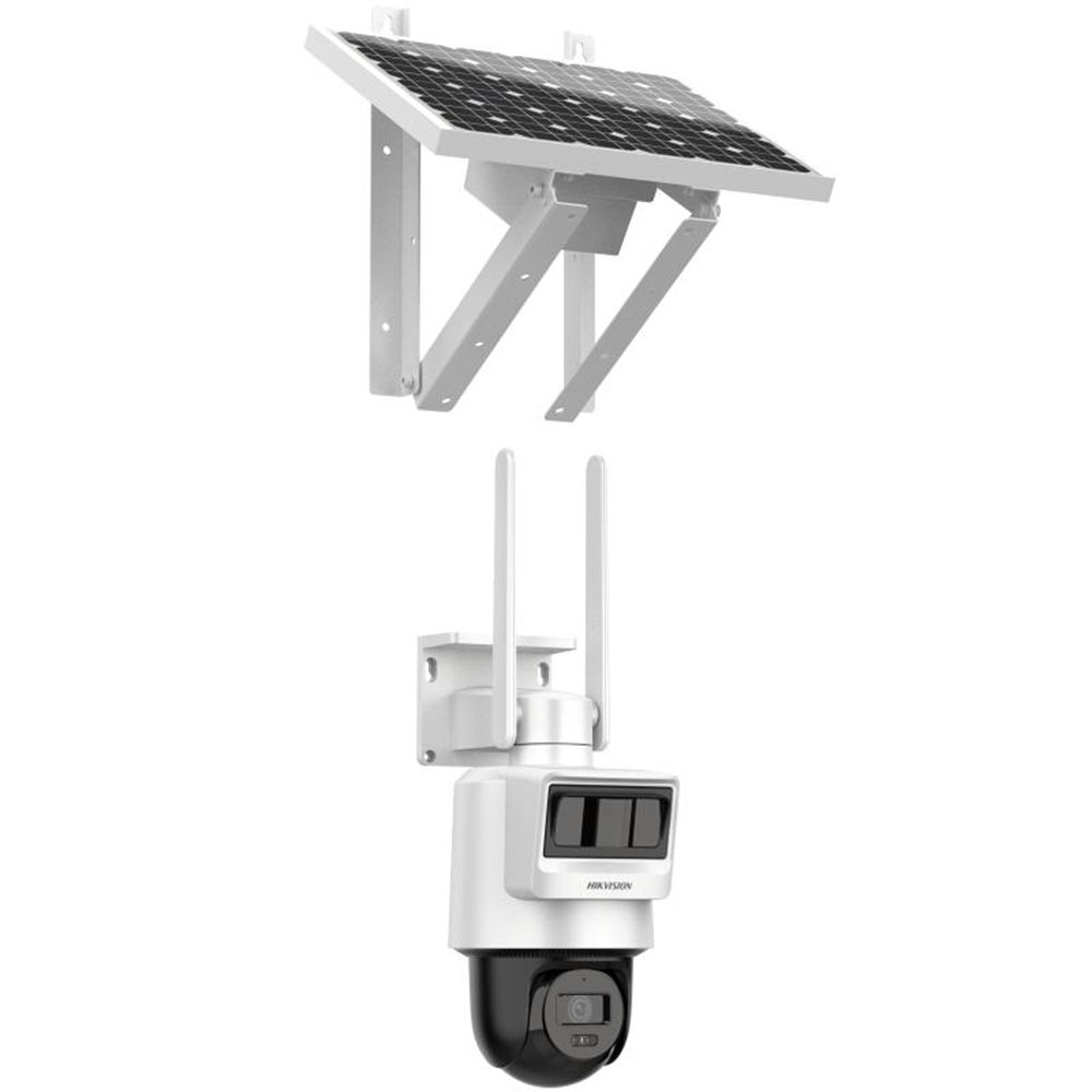 HIKVISION 4MP PT Speed Dome 2.8mm Pan-Tilt Solar IP Kamera (4G Sim Kart Destekli) DS-2DE2C400IWG-K/4G/C05S10