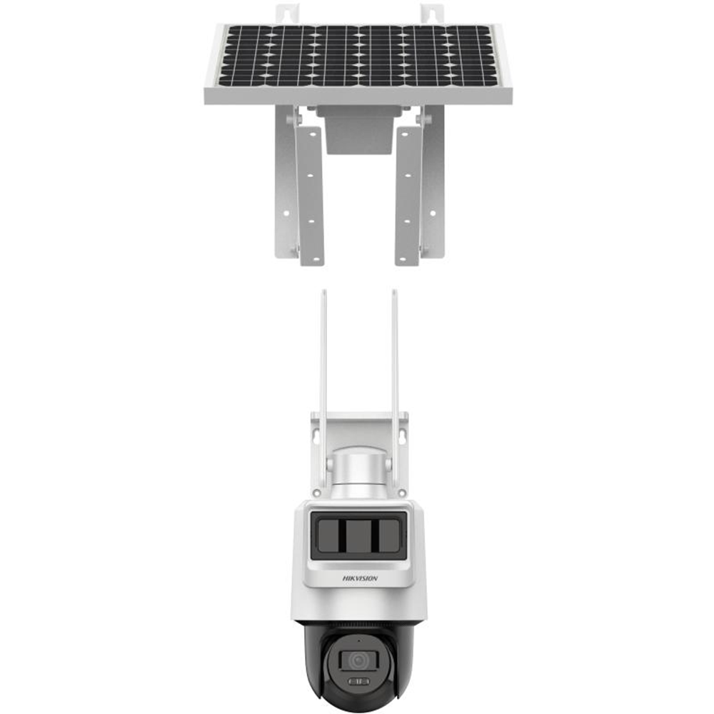 HIKVISION 4MP PT Speed Dome 2.8mm Pan-Tilt Solar IP Kamera (4G Sim Kart Destekli) DS-2DE2C400IWG-K/4G/C05S10