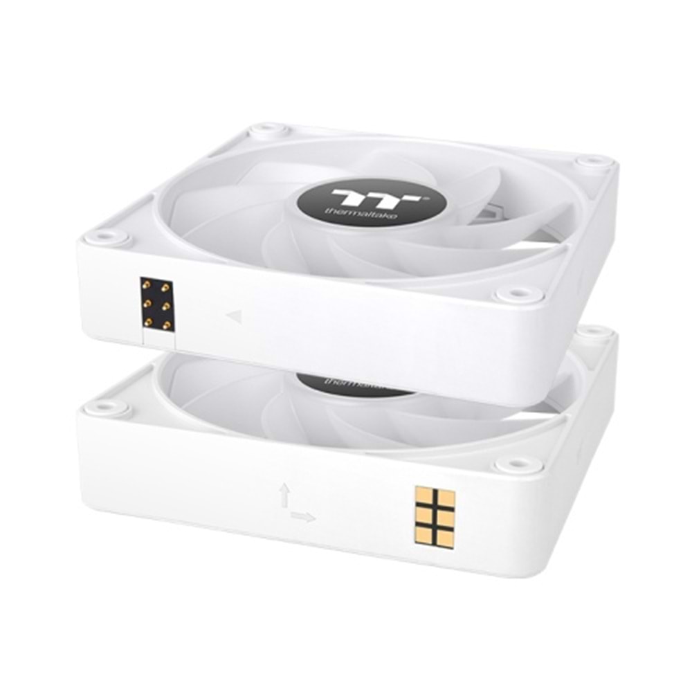 THERMALTAKE CT120 EX CL-F190-PL12SW-A Beyaz 3x120mm ARGB Manyetik Modüler Fan Kiti