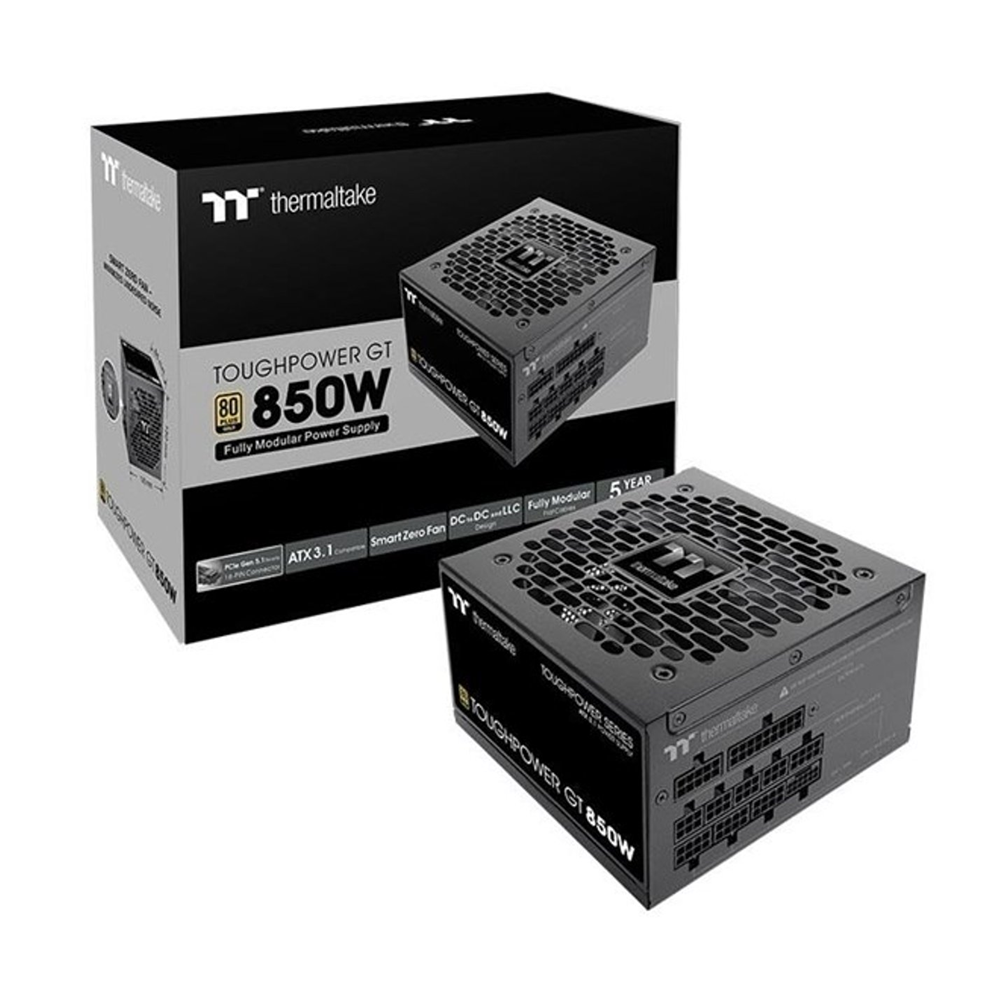 THERMALTAKE 850W 80+ GOLD TOUHGPOWER PS-TTP-0850NNFAGE-2 PCIE 5.0 Tam Modüler Power Supply