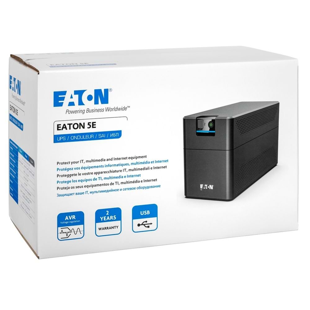 EATON 1200VA 5E1200 USB DIN(Schuko) Line Interactive Led Ekran Ups
