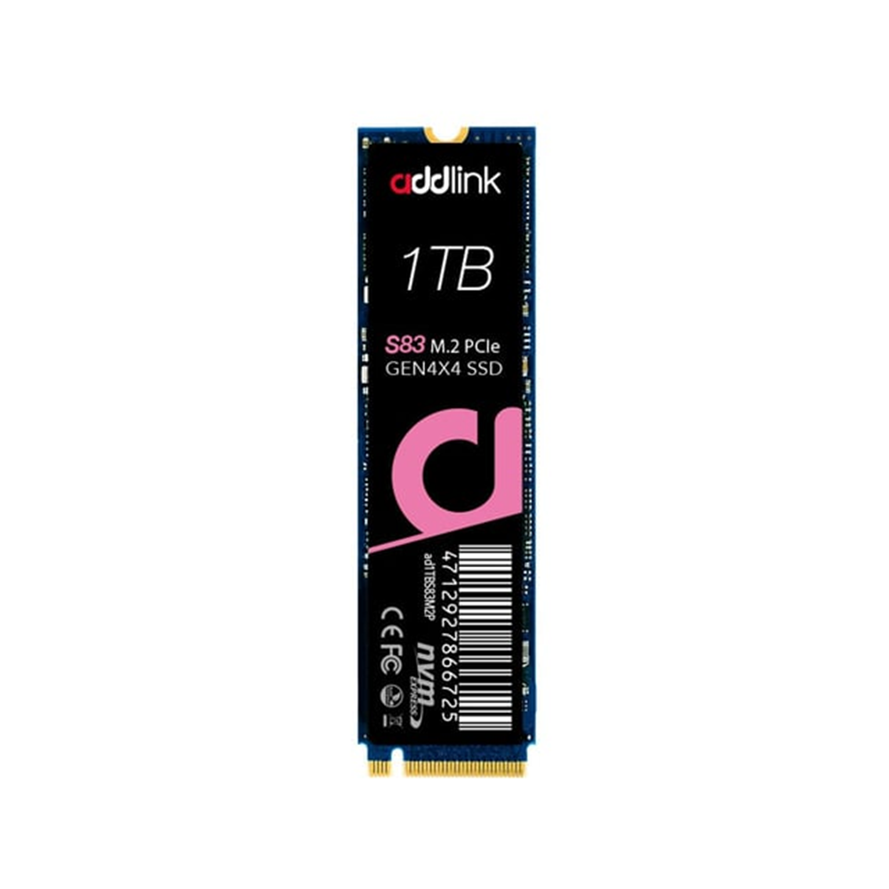 ADDLINK 1TB S83 AD1TBS83M2P 3400-2400MB/s M2 NVME GEN4 Disk