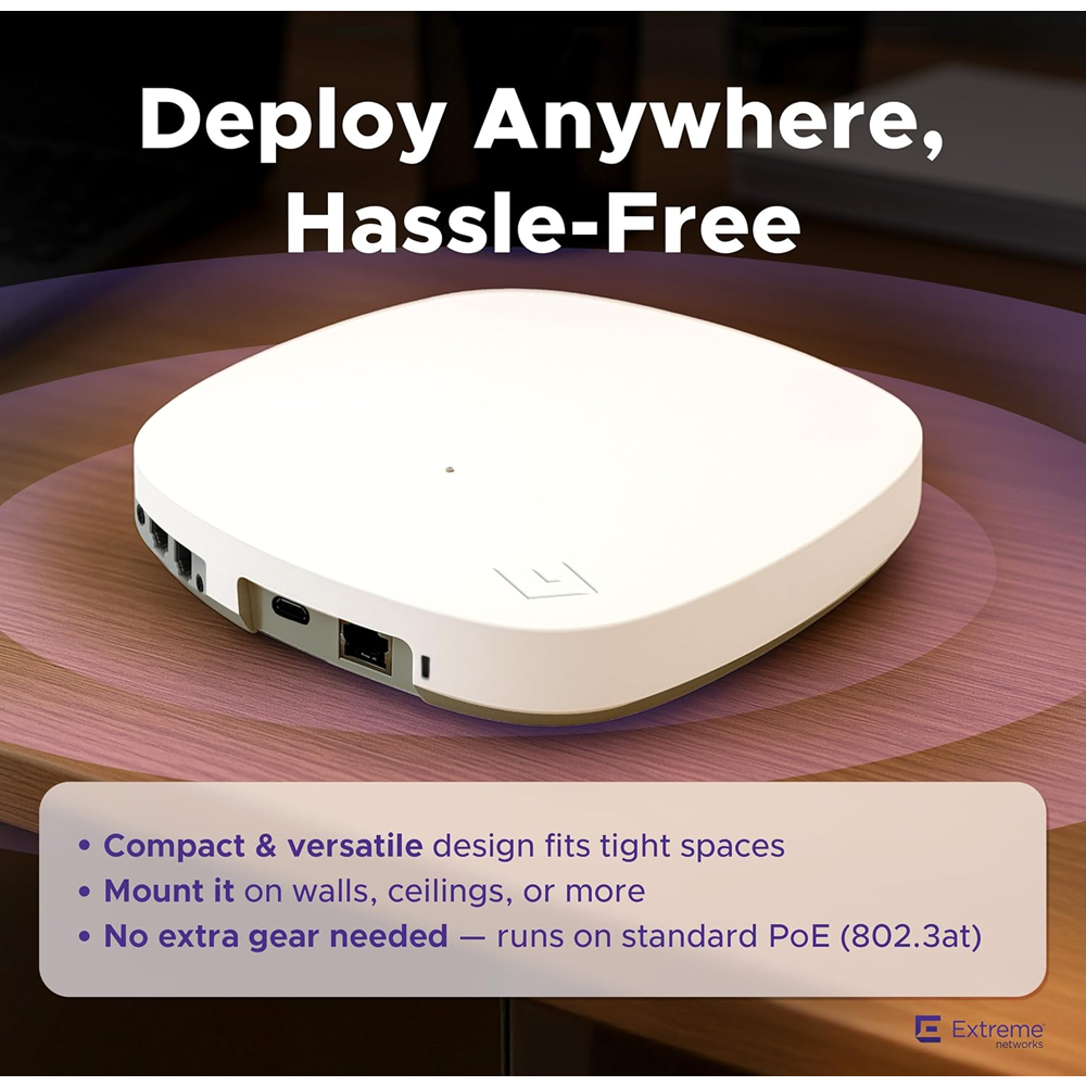 EXTREME NETWORK AP4000-WW WIFI6E Kurumsal Acccess Point